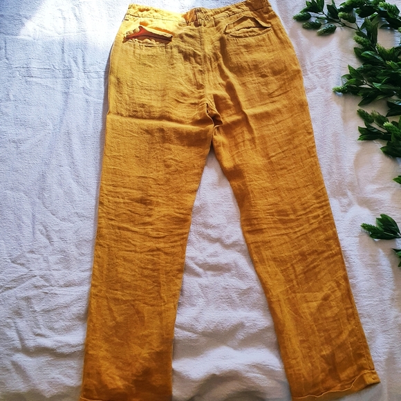 Barena Venezia | VTG Linen Straight Leg Pants, 12 (48 IT) - Picture 8 of 8